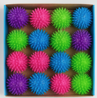 BYB1289-4-Spiky Sensory Ball (Including Display Box for Individual Sale)